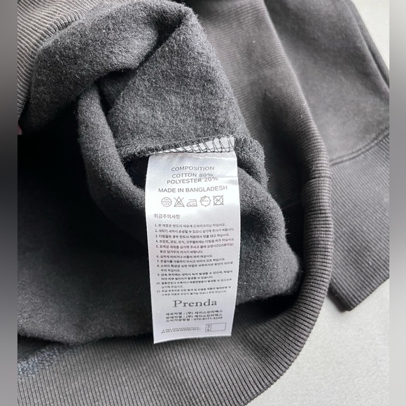 Korean Brand Prenda from Plant Pink logo Sweatshirt Size S - Picture 10 of 14